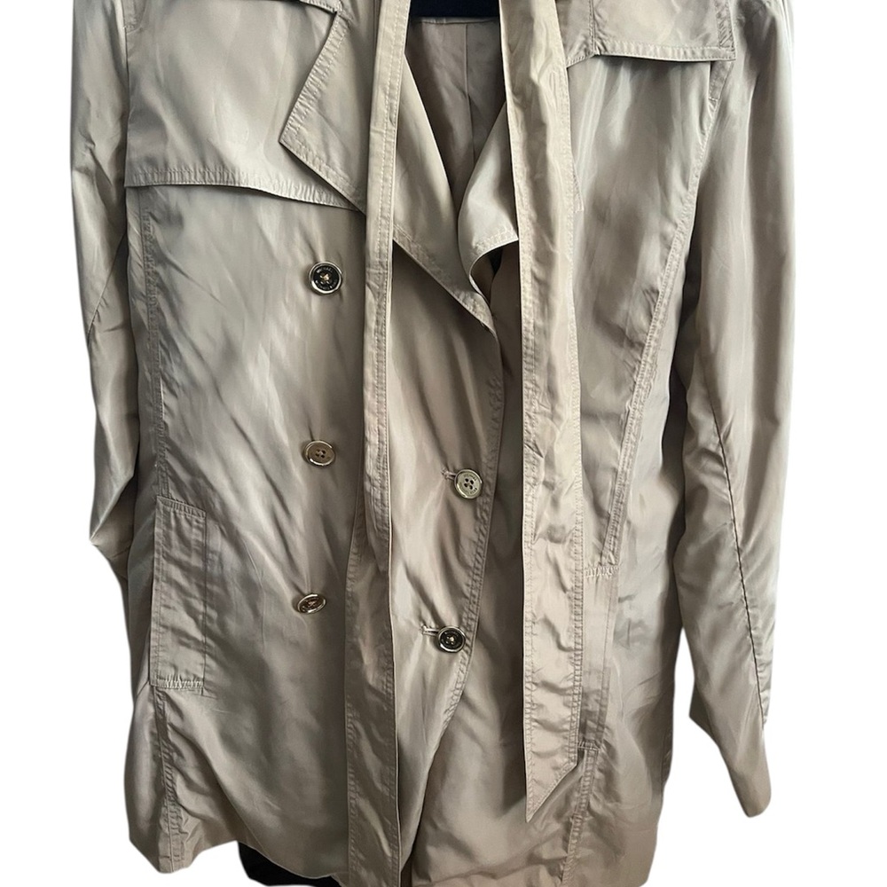 Michael Kors Tan Trench Coat Outerwear
